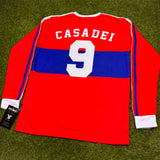 CD FAS, Men's Retro Soccer Jersey, 1979 Casadei #9