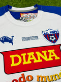 LA Firpo Mens Retro Soccer Jersey, Campeonato 2013 (Diana, Burger King)