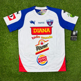LA Firpo Mens Retro Soccer Jersey, Campeonato 2013 (Diana, Burger King)