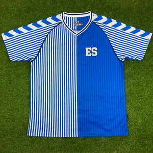 El Salvador, Men's Retro Soccer Jersey, Denmark 86