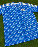 El Salvador, Men's Retro Soccer Jersey, Euro 88