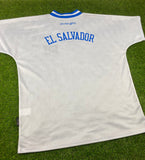 El Salvador, Men's Retro Soccer Jersey, Germany 94 White