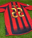 AC Milan, Men's Retro Soccer Jersey, 2004, Kaka #22