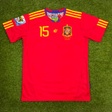 España, Men's Retro Soccer Jersey, 2010 (La Roja)
