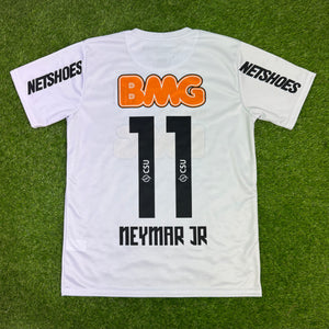 Santos FC, Men's Retro Soccer Jersey, 2011 Neymar #11