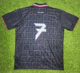 Iron Maiden, El Salvador Men's Short Sleeve Jersey, "ES Black"