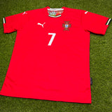 Portugal, Men's Retro Soccer Jersey, 2025, Cristiano Ronaldo # 7