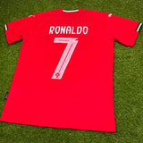 Portugal, Men's Retro Soccer Jersey, 2025, Cristiano Ronaldo # 7