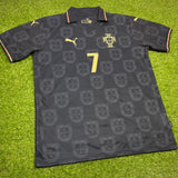 Portugal, Men's World Cup 2026 Soccer Jersey, Cristiano Ronaldo #7 (Black)