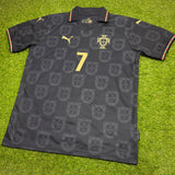 Portugal, Men's World Cup 2026 Soccer Jersey, Cristiano Ronaldo #7 (Black)