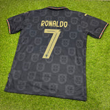 Portugal, Men's World Cup 2026 Soccer Jersey, Cristiano Ronaldo #7 (Black)
