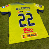 Santa Tecla FC, Mens Retro Soccer Jersey, Abreu 2016