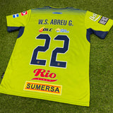 Santa Tecla FC, Mens Retro Soccer Jersey, Abreu 2016