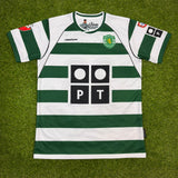 Sporting de Lisboa Men's Retro Soccer Jersey, 2001, Cristiano Ronaldo #28