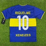 CA Boca Juniors, Men's Retro Soccer Jersey, 2000, Riquelme #10