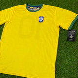 Brasil, Men's Retro Soccer Jersey, 1970, Pele #10