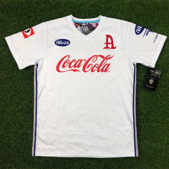 Alianza FC, Men's Retro Soccer Jersey, 2004 Coca Cola