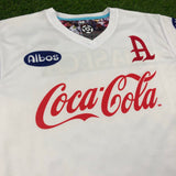 Alianza FC, Men's Retro Soccer Jersey, 2004 Coca Cola