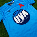 Alianza FC, Men's Retro Soccer Jersey, UVA (Celeste)