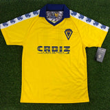 Cadiz CF, Men's Retro Soccer Jersey, 1989,  #11