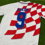 Croatia, Men´s Retro Soccer Jersey, 1998 Suker #9