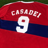 CD FAS, Men's Retro Soccer Jersey, 1979 Casadei #9