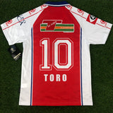LA Firpo, Men's Retro Soccer Jersey, 2000 Toro #10