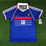 Francia, Men´s Retro Soccer Jersey, 1998 Zidane #10