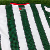 Palestine (Palestina), Men's Short Sleeve Soccer Jersey - Green Stripes