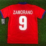 Chile, Men´s Retro Soccer Jersey, 1998, Zamorano #9