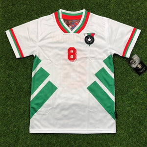 Bulgaria, Men's Retro Soccer Jersey, 1994, Stoitchkov #8