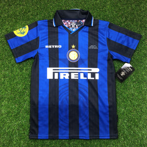 Inter de Milan, Men´s Retro Soccer Jersey, 1999 Ronaldo #10