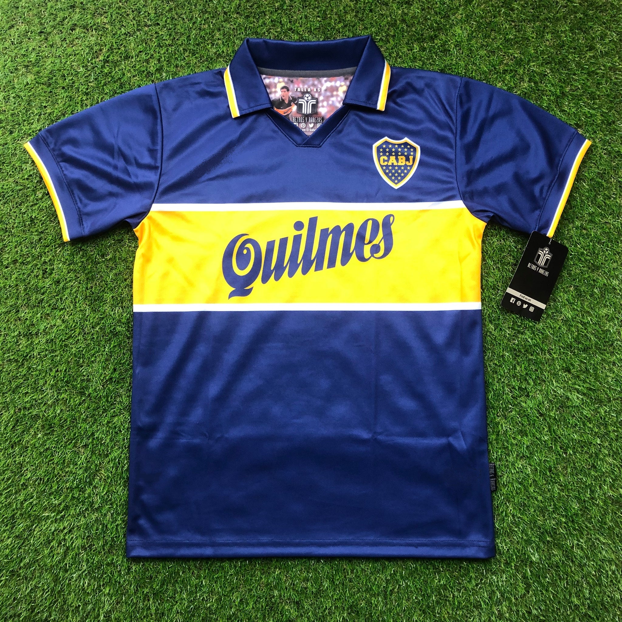 Boca Juniors 1982 Maradona Retro Soccer Jersey