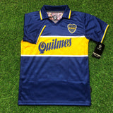 CA Boca Juniors, Men's Retro Soccer Jersey, 1997, Maradona #10