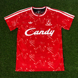 Liverpool, Men´s Retro Soccer Jersey, 1989-90 Candy