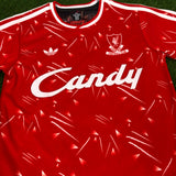 Liverpool, Men´s Retro Soccer Jersey, 1989-90 Candy