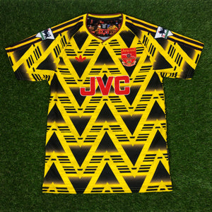 Arsenal, Men's Retro Soccer Jersey,  1991-93, Banana