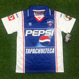 LA Firpo Mens Retro Soccer Jersey, 1998 Pepsi, Raul Toro #10