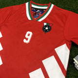 Bulgaria, Men's Retro Soccer Jersey, 1994, Letchkov (Red)