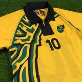 Jamaica, Men´s Retro Soccer Jersey, 1998 Marley#10