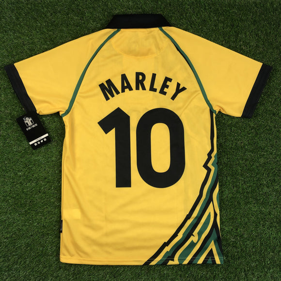 Jamaica, Men´s Retro Soccer Jersey, 1998 Marley#10
