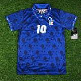Italia, Men´s Retro Soccer Jersey, 1994 Baggio #10