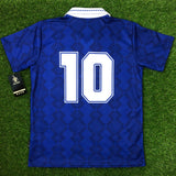 El Salvador, Men's Retro Soccer Jersey, 1993 Blue