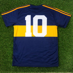 CA Boca Juniors, Men's Retro Soccer Jersey, 1981, Maradona #10