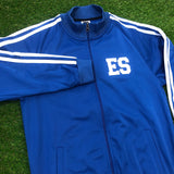 El Salvador, Men's Retro Soccer Jacket, 1982 LS Blue