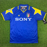 Juventus, Men´s Retro Soccer Jersey, 1996 Blue, Gianluca Vialli #9