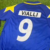 Juventus, Men´s Retro Soccer Jersey, 1996 Blue, Gianluca Vialli #9