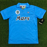 Napoli, Men´s Retro Soccer Jersey, 1990 Maradona 10