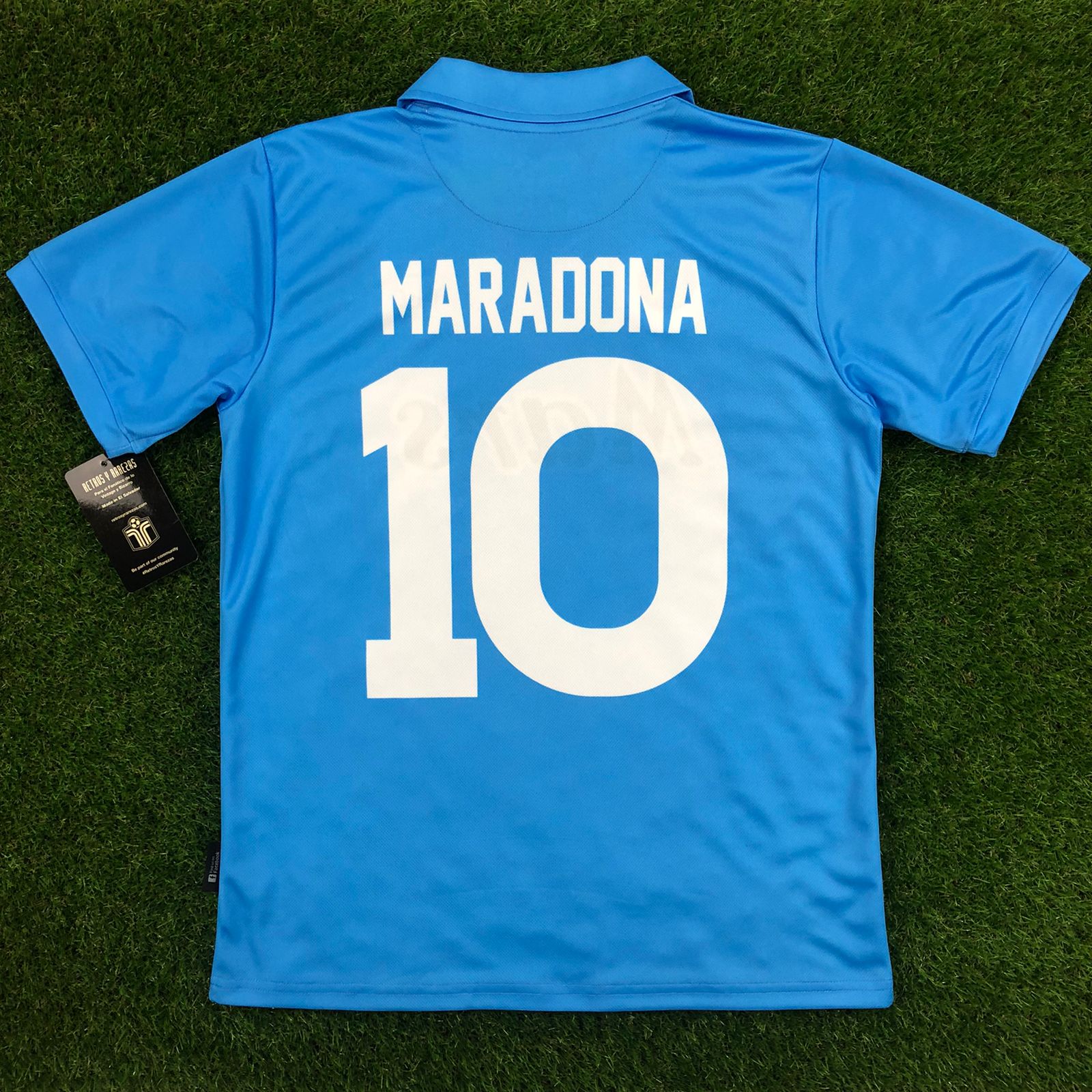 Camisa Retrô Napoli Maradona Diez - RetroEsporte - Paixão pelo