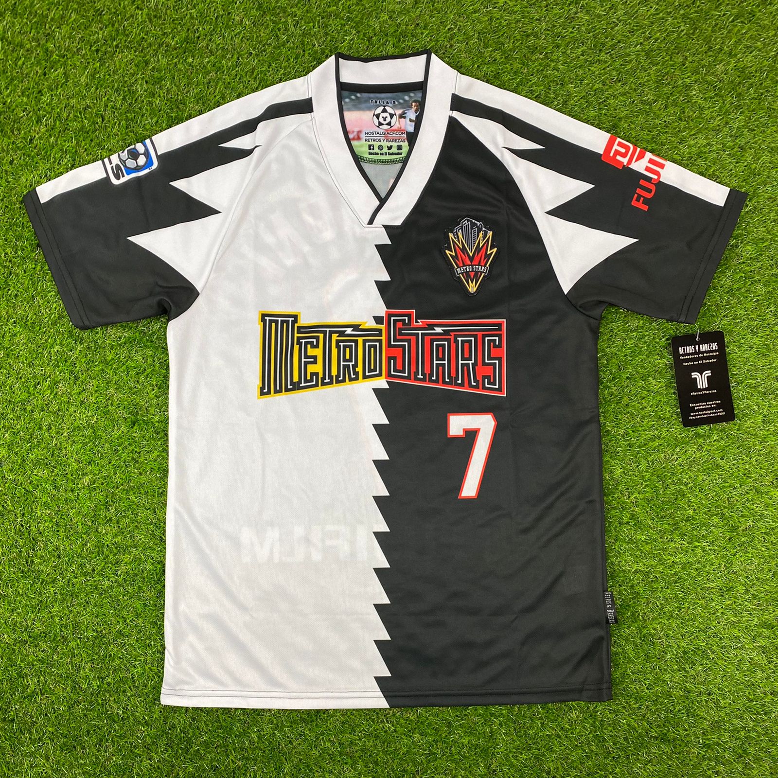 MLS メトロスターズ ユニフォーム　激レア NEW YORK METROSTARS 2005 Vintage Home Soccer Shirt Jersey